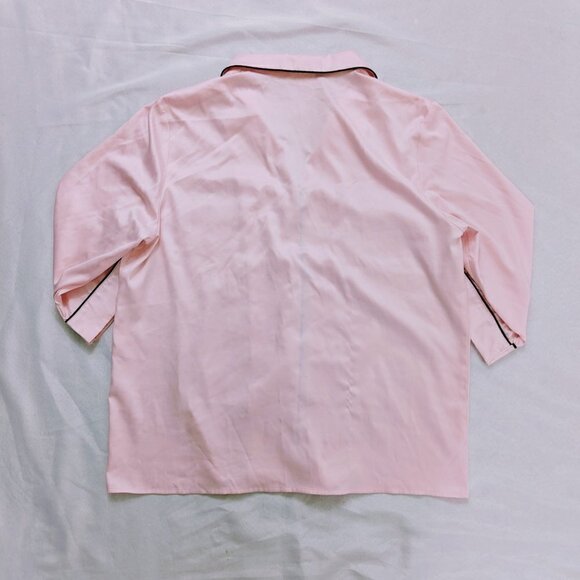 Missroomie Light Pink Pajama Set Silky and Luxurious Size Large - Picture 3 of 6